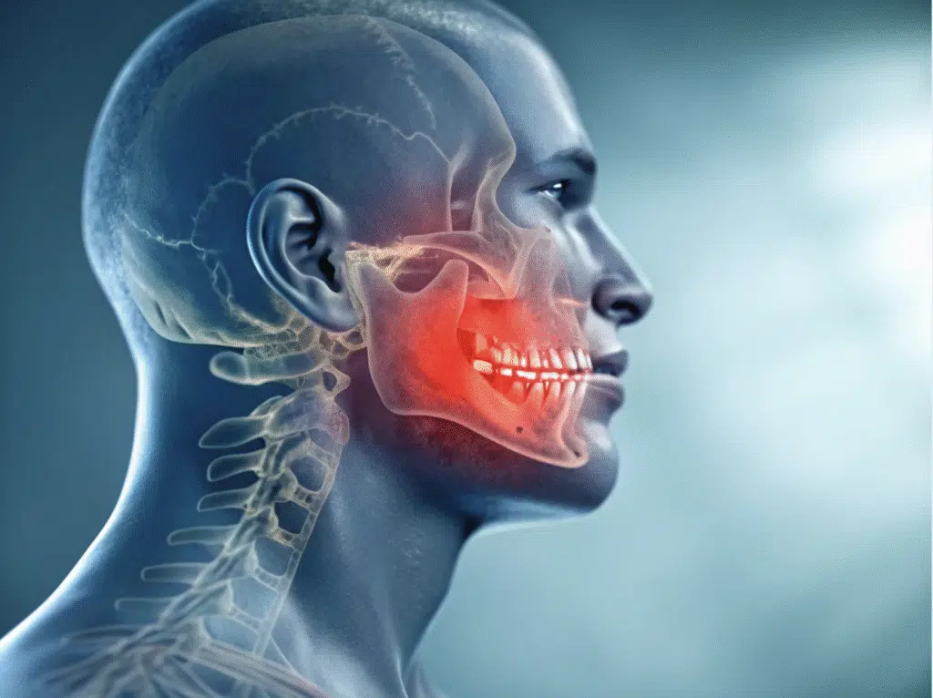 jaw pain and tenderness