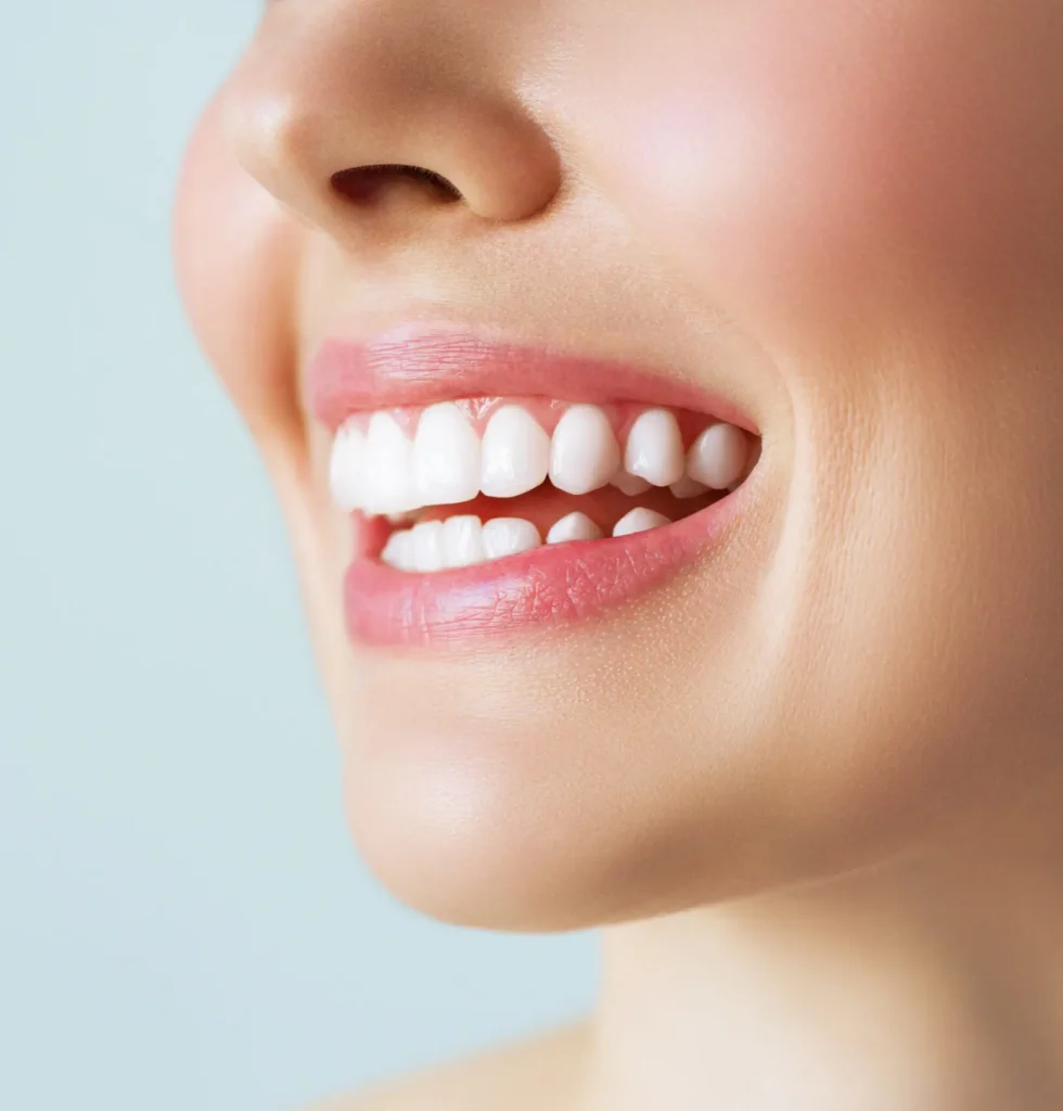 perfect healthy teeth smile young woman teeth whitening dental care stomatology concept scaled e1683703308373