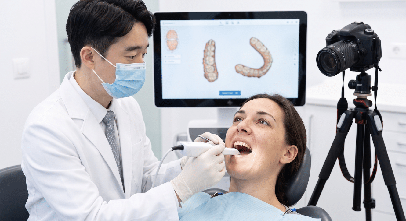 Digital scan and photos of your smile